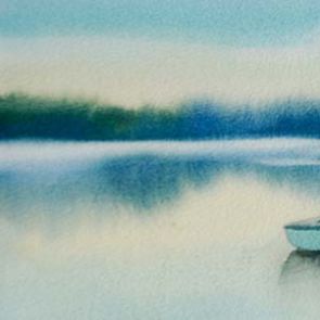 Boats 5, 64x28 cm, 2015, SOLD