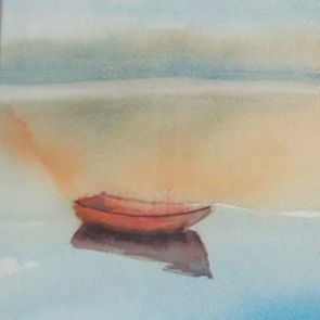 Boats 4, 64x28 cm, 2015, SOLD